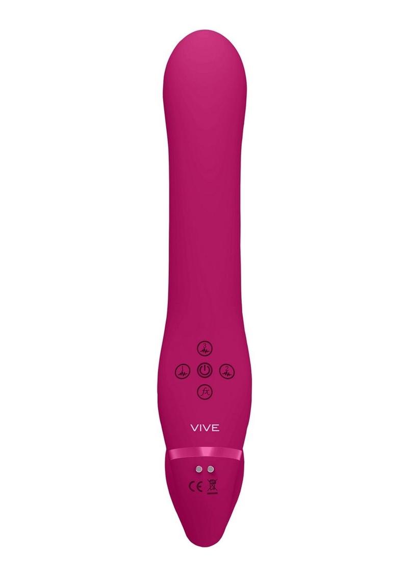 Vive AI Rechargeable Silicone Dual-Motor Strapless Strap-On