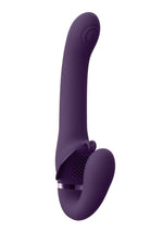 VIVE Satu Triple Action Rechargeable Silicone Strapless Strap-On