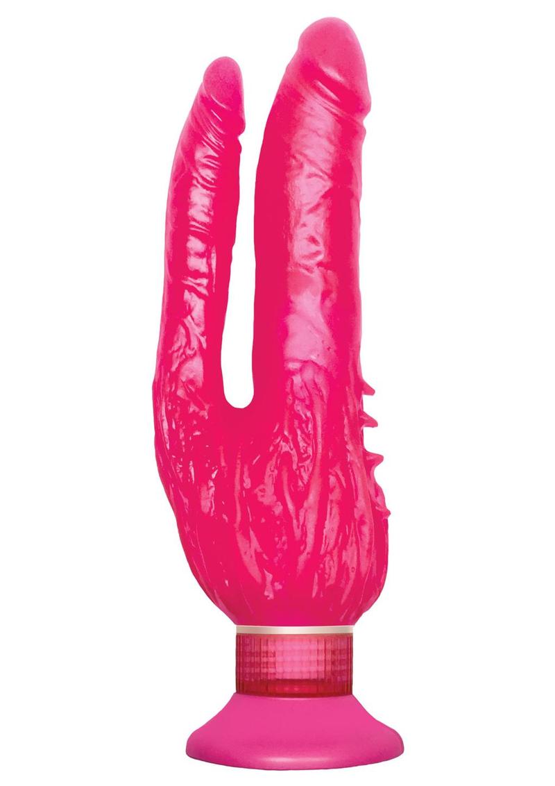 Wall Banger Double Penetrator Vibrating Dildo