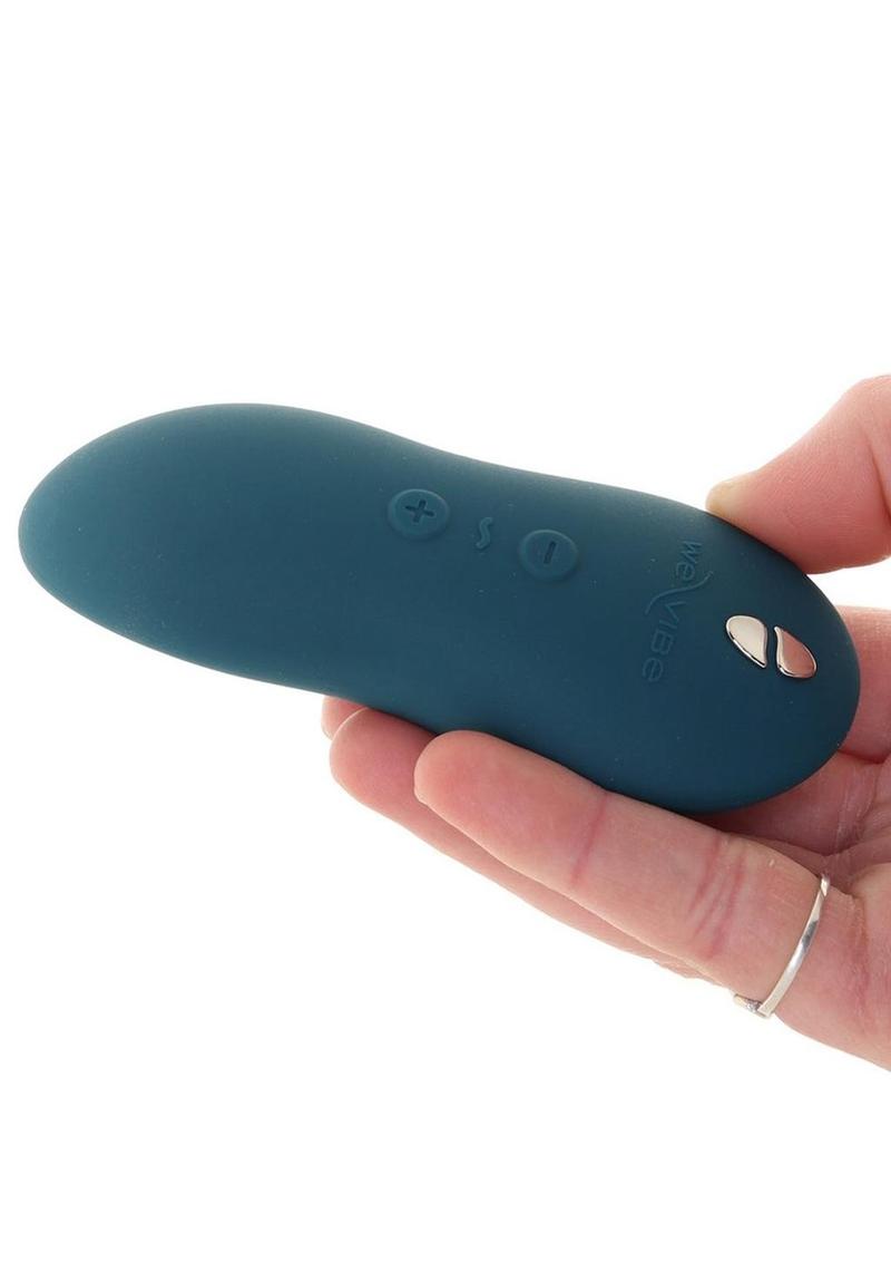 We Vibe Touch X Velvet Green Rechargeable Clitoral Vibrator