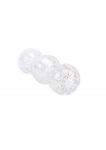 Wet Dreams Crystal Voyeur Series Big Balls Hand Stroker