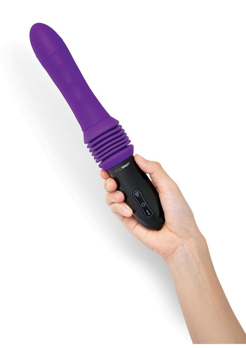 WhipSmart Thrusting Rechargeable Silicone Sex Machine 10 Vibration