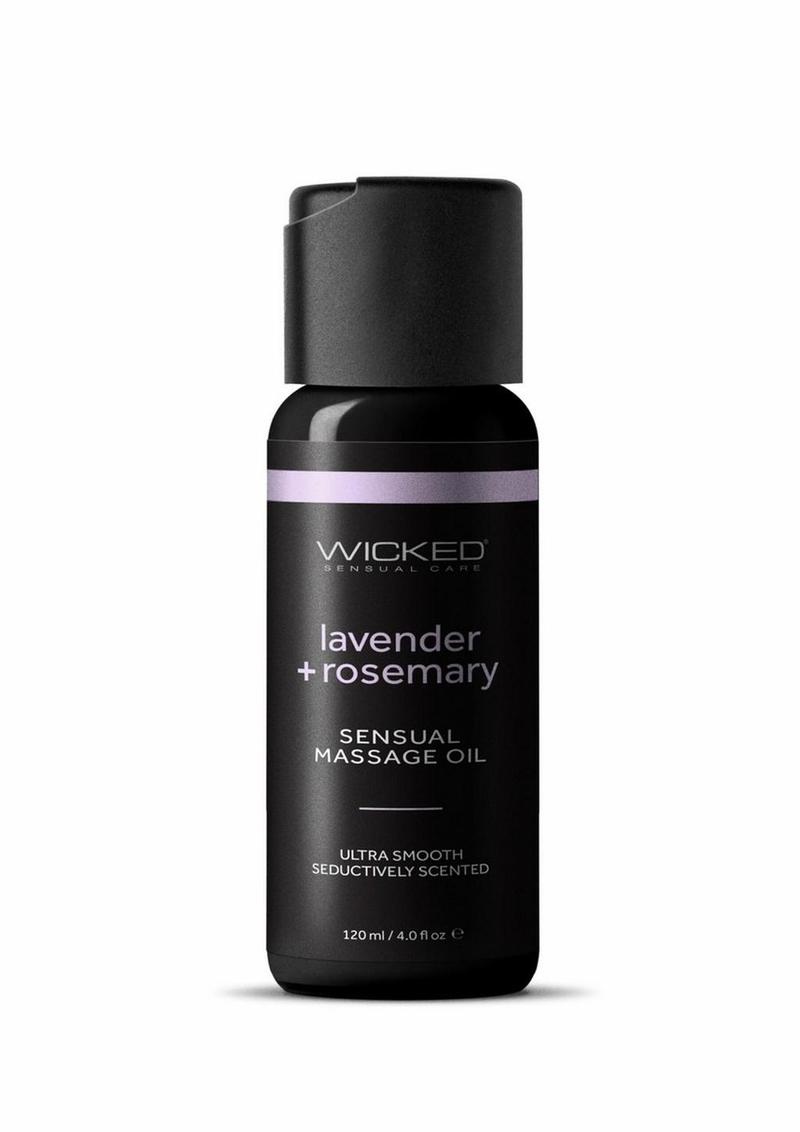 Wicked Sensual Lavender Rosemary Massage Oil