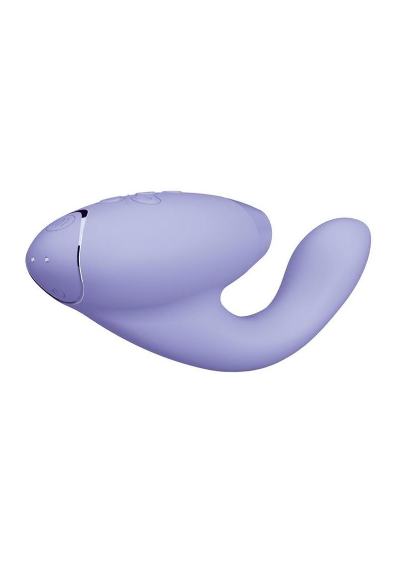Womanizer Duo 2 Lilac Rechargeable Clitoral And G-Spot Stimulator