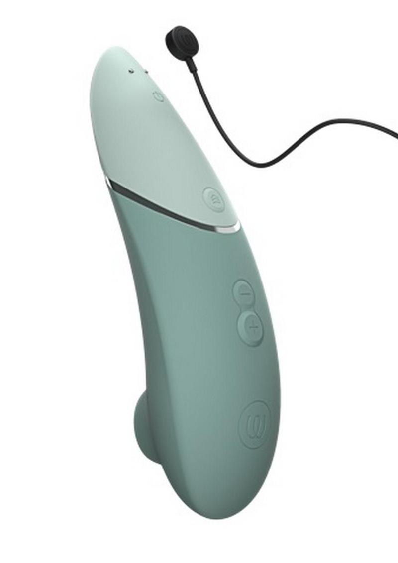 Womanizer Next Sage Green Rechargeable Silicone Clitoral Stimulator