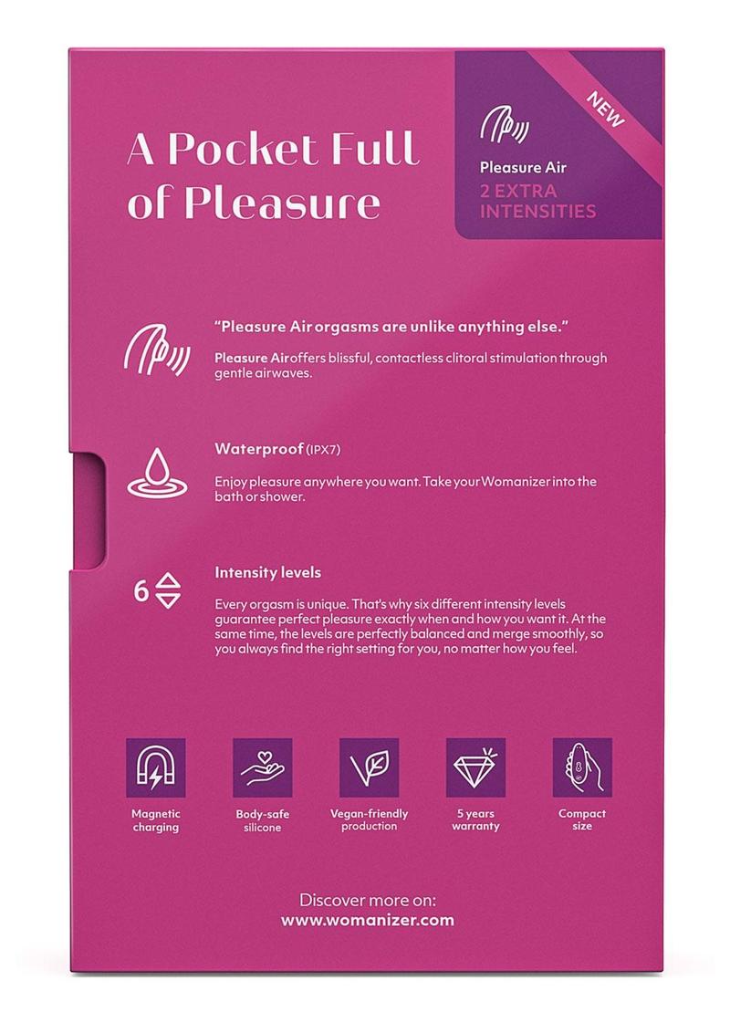 Womanizer Starlet 3 Indigo Rechargeable Silicone Clitoral Stimulator