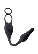 Zero Tolerance Plug And Tug Rechargeable Silicone Anal Plug and Cock Ring