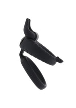 Zero Tolerance Raging Bull Rechargeable Silicone Dual Cock Ring - Black