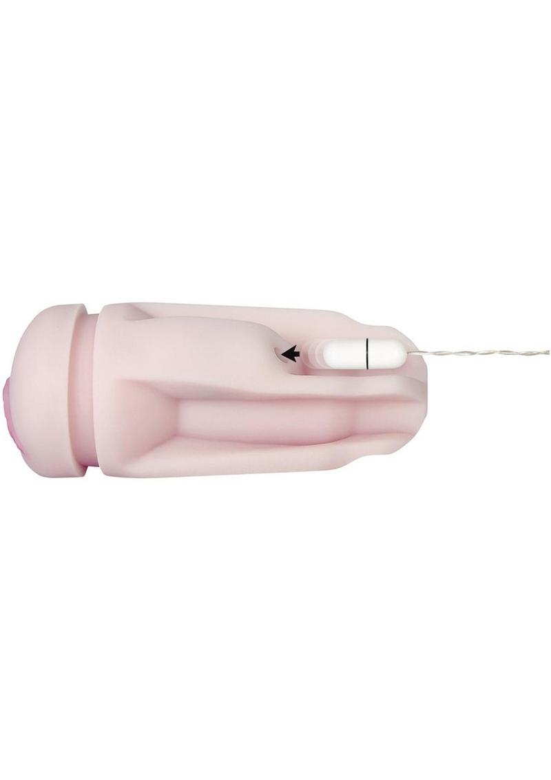 Zero Tolerance Shell Shock Rechargeable Vibrating Pussy Stroker