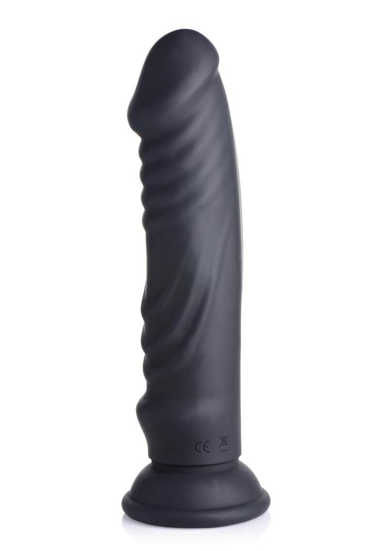 Zeus E-Stim Pro Rechargeable Dildo with Remote Vibration