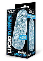 ZOLO Hand Stroker Lucid Tunnel - Clear