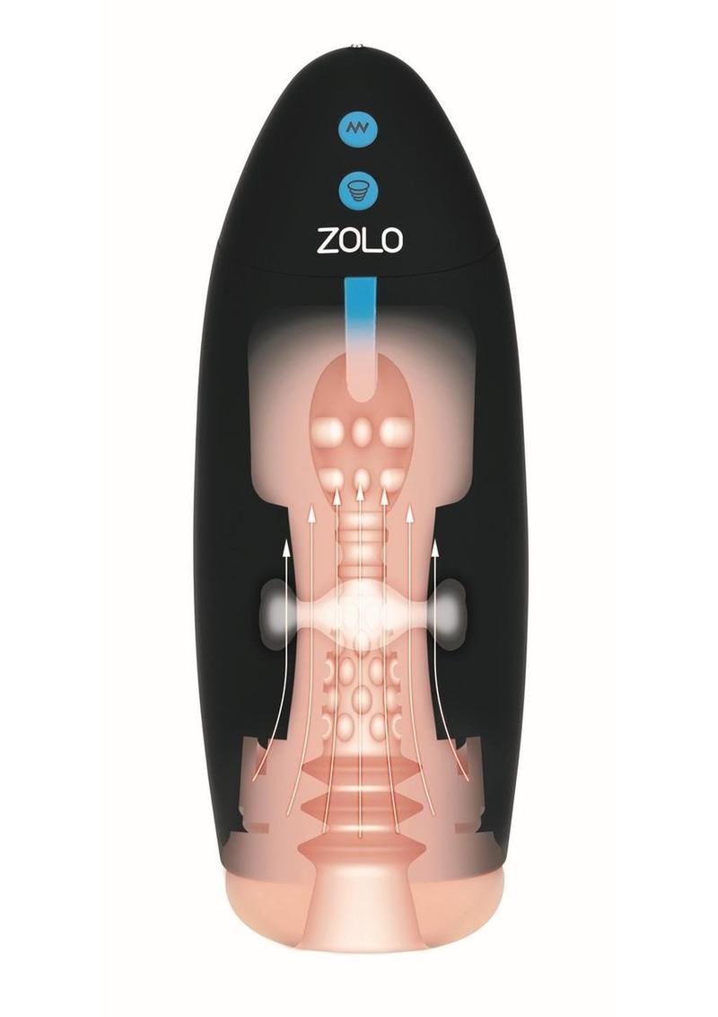 Zolo Supersucker Rechargeable Silicone Male Masturbator