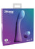 3Some Wall Banger G Silicone Rechargeable Vibrator with Remote Control - Purple