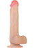 Adam and Eve - Adam's Rechargeable Thrusting Dildo with Remote Waterproof - Flesh