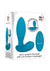 Adam and Eve - Eve's G-Spot Thumper with Clit Motion Silicone Rechargeable Remote Control Massager - Teal