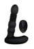 Adam and Eve 's Warming Thrusting Silicone Vibrating Rechargeable Prostate Probe with Remote Control - Black