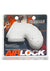 Airlock Air-Lite Vented Silicone Chastity - White/White Ice