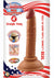 All American Mini Whoppers Straight Dildo - Caramel - 4in