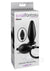 Anal Fantasy Collection Inflatable Silicone Plug - Black - 4.25in