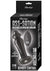 Ass-Sation Remote Control Rechargeable Vibrating Metal Anal Lover - Black/Metal