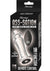 Ass-Sation Remote Control Rechargeable Vibrating Metal Anal Lover - Metal/Silver