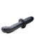 Ass Thumpers The Large Realistic Rechargeable Silicone Vibrator with Handle - Black