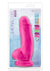 Au Naturel Bold Beefy Dildo with Suction Cup - Pink - 7in
