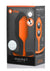 B-Vibe Snug Plug 3 Silicone Weighted Anal Plug - Orange