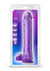 B Yours Plus Hefty N' Hung Realistic Dildo with Suction Cup - Purple