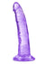 B Yours Plus Lust N' Thrust Realistic Dildo - Purple - 7.5in