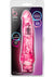 B Yours Vibe 7 Vibrating Dildo - Pink - 8.5in