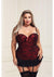Baci Bustier and G-String - Red - 3XLarge/4XLarge