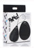 Bang! 10x Rechargeable Silicone Vibrating Egg with Remote Control - Black