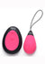 Bang! 10x Rechargeable Silicone Vibrating Egg with Remote Control - Pink