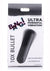 Bang! 10x Vibrating Metallic Rechargeable Bullet Vibrator - Black