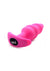 Bang! 21x Vibrating Silicone Rechargeable Swirl Butt Plug with Remote Control