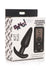 Bang 25x Rechargeable Silicone Butt Plug with Remote Control - Black