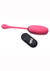 Bang! 28x Plush Silicone Rechargeable Egg with Remote Control - Pink