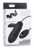 Bang! 7x Pulsing Rechargeable Silicone Bullet Vibrator - Black