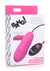 Bang! 7x Pulsing Rechargeable Silicone Bullet Vibrator - Pink