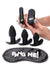 Bang! Backdoor Adventure Rechargeable Silicone Butt Plug Kit