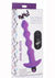 Bang! Vibrating Silicone Rechargeable Anal Beads with Remote Control - Purple