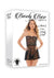 Barely Bare Mesh and Lace Baby Doll - Black - One Size