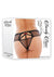 Barely Bare Peek A Boo Butt Panty - Black - One Size
