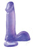 Basix Dong with Suction Cup - Purple - 6in