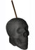 Black Matte Skull Cup with Plastic Straw - 22oz