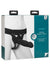 Body Extensions Be Bold Silicone Strap-On Harness with Hollow Dildo - Black - 8in - 2 Piece Kit