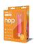 Bodywand Mini Vibes Hop Rechargeable Silicone Clitoral Stimulator - Orange