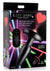 Booty Sparks Laser Heart Rechargeable Silicone Anal Plug with Remote Control - Small - Black with Red Lights - Black