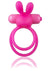 Charged Ohare XL Silicone USB Rechargeable Wearable Rabbit Vibrating Cock Ring Pink (Individual
